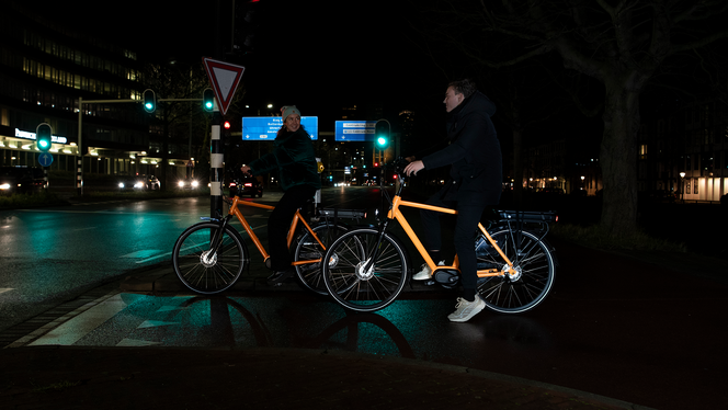 Rheolight reflekterende sykkelramme. Foto:  Rheolight