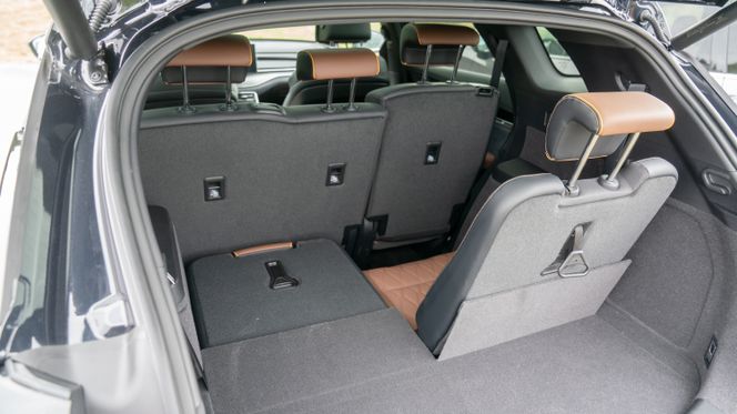 Bakerste seterad i BYD Tang egner seg egentlig best for barn. Foto:  Eirik Helland Urke