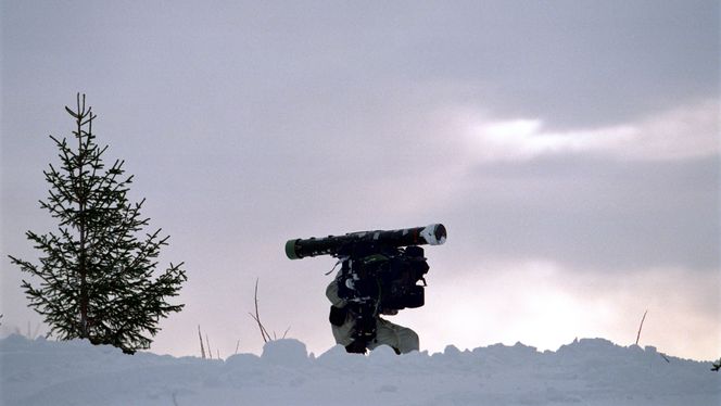 RBS 70 under øvelsen Battle Griffin 99. Foto:  Torgeir Haugaard / Forsvaret