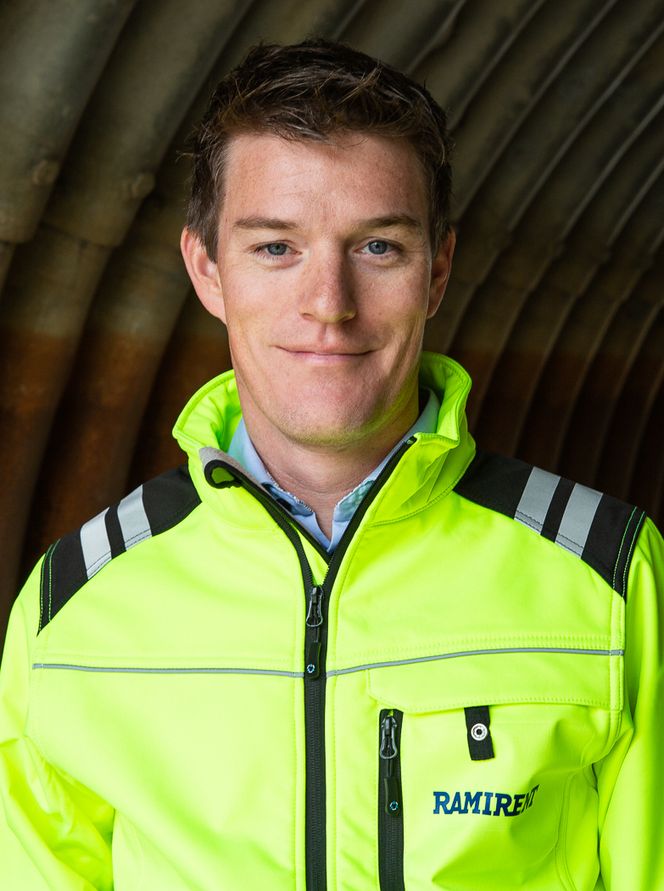 Direktør for CC Rental i Ramirent Norge; Lars Magne Zahl, opplyser at samtlige kundesentre i Region Vest skal være fossilfrie innen årsskiftet. Foto: Christian Hatt