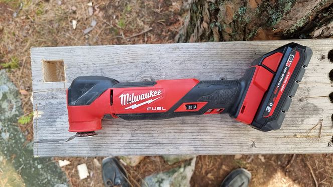  Milwakuee vinner blant 18 volts-kutterne vi testet. Foto:  Odd Richard Valmot