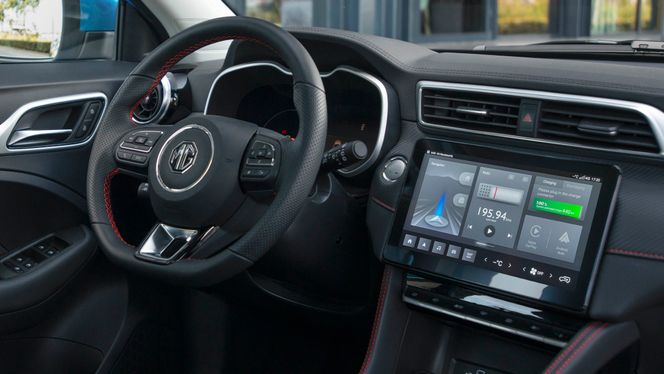 Infotainmentsystemet «iSmart» er standard på alle MGs nye modeller. Foto:  SAIC MG