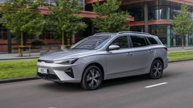 Stasjonsvognen MG 5 kommer til Norge neste år. Foto:  SAIC MG