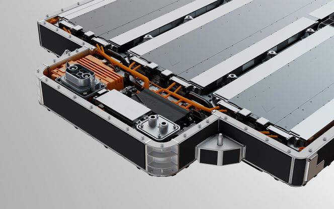 Nios «hybrid-batteri» består av en miks av LFP- og NMC-celler. Foto: Nio