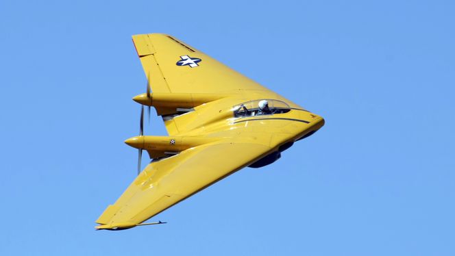 Det siste gjenværende Northrop N-9M havarerte i 2019. Foto: Bernardo Malfitano