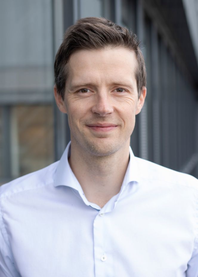 Kristoffer Eide Hoen er direktør Konsernsekretariat og Analyse i Veidekke Foto:  Lise Jacobsen Hall