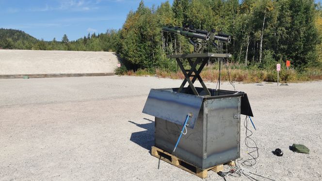 Test av M72 RWS. Foto: &nbsp;Nammo