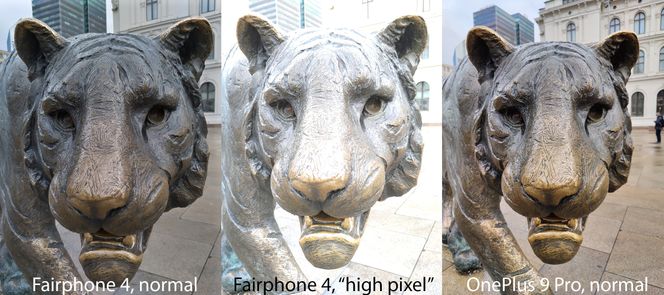 «High pixel mode» gir drøyt overeksponerte bilder. Foto: Are Thunes Samsonsen