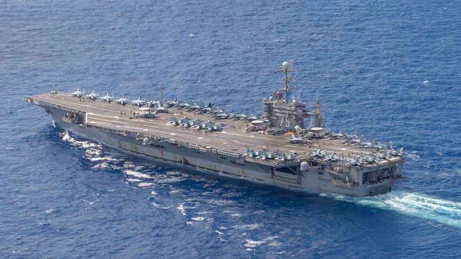 USS Harry S. Truman under C2X i oktober. Foto:  MCSA Hunter Day