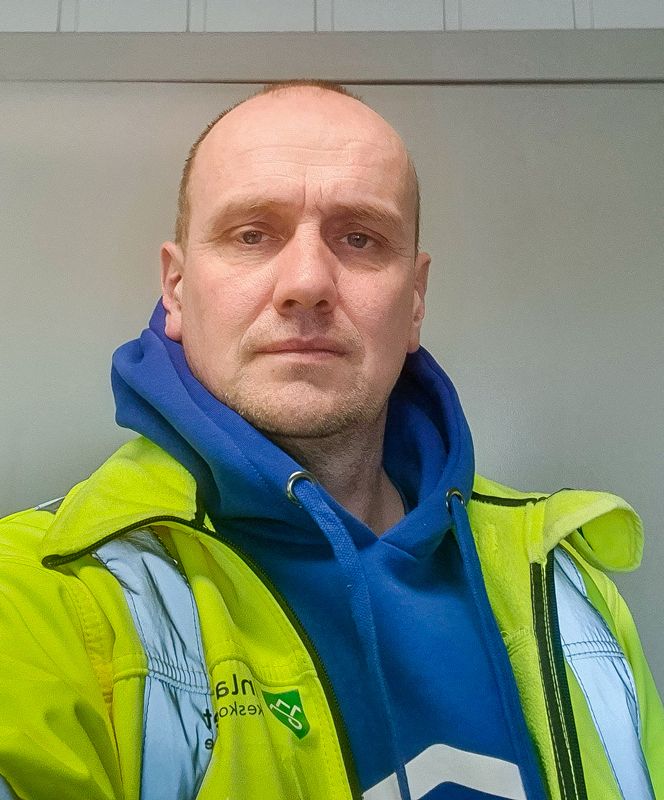 Kjetil Strømshoved er byggeleder for driftskontraktene i området for Innlandet fylkeskommune.