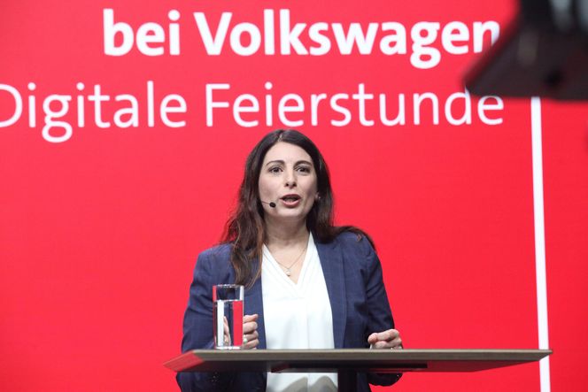 Daniela Cavello, leder for VW-Betribtsrat (arbeiderrådet) i Volkswagen AG. Foto: Volkswagen AG