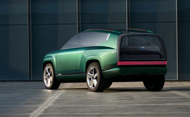 Hyundai Seven skal bli en stor SUV når den kommer i produksjonsutgave. Foto: hyundai