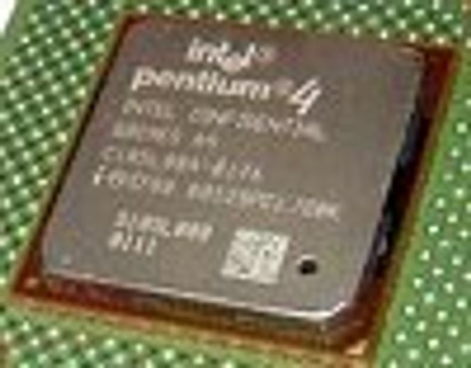 Intel Pentium 4 uten plastkasse. Foto: Intel