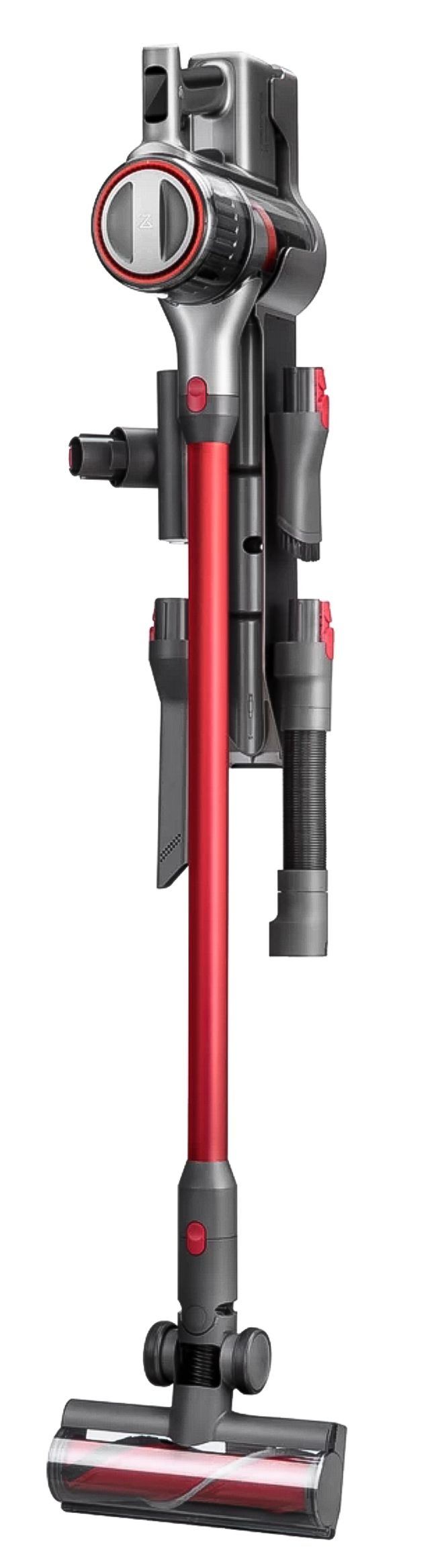 Tiltrekningskraft: På Roborox H7 kan tilleggsutstyret festes magnetisk på siden av opphenget. Svært praktisk Foto:  Roborox