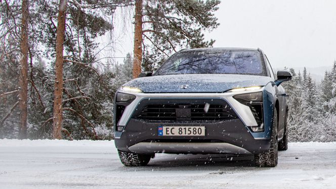 ES8 er alt i alt en vellykket elektrisk SUV. Foto: Marius Valle