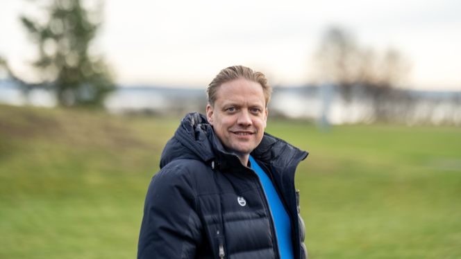 Fokuset i Volvo ligger nå på å bli helelektrisk. Henrik Green lover likevel oppdateringer av de andre bilmodellene: Store og mellomstore plug-in-hybrider skal for eksempel få bedre rekkevidde og effekt i løpet av året. Foto: Are Thunes Samsonsen