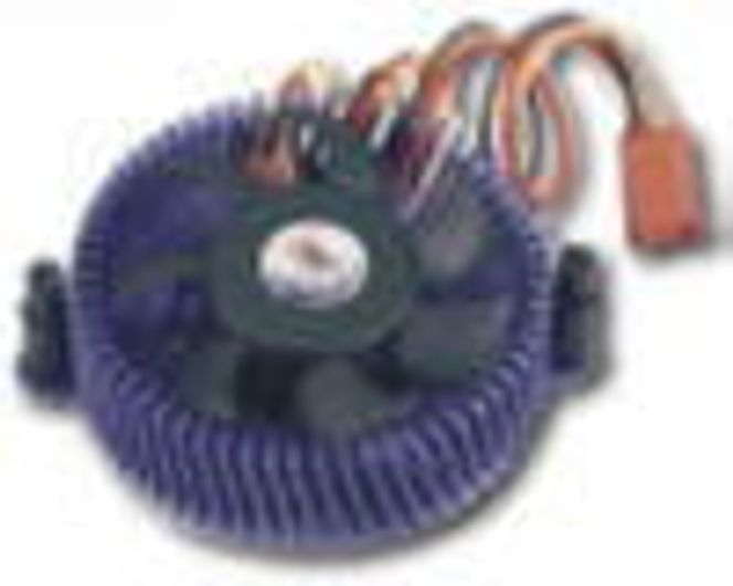 Kjøreviften Thermaltake Blue Orb. Foto: Thermaltake