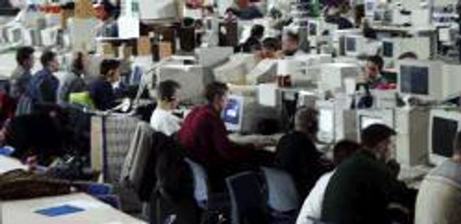 PC-brukere. Bildet er fra The Gathering 1999. Foto:  Harald Brombach