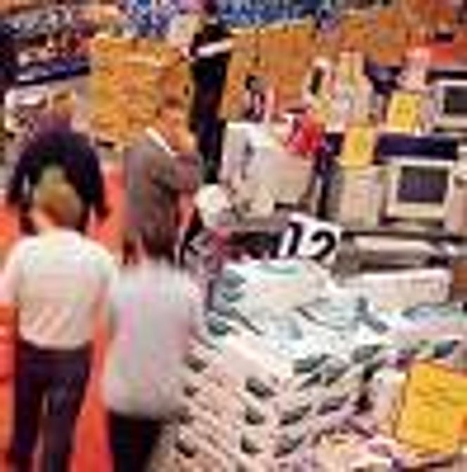 Fra ComputerCity-varehuset i Hundige Storcenter nord for Køge i Danmark.