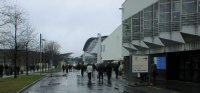 Fra CeBit i februar 2000. Foto: Hannovermessens Norgeskontor