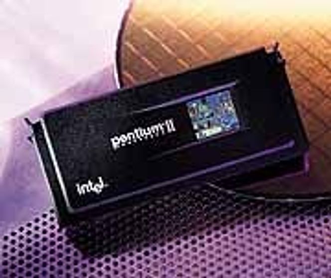Intel Pentium II-prosessor.