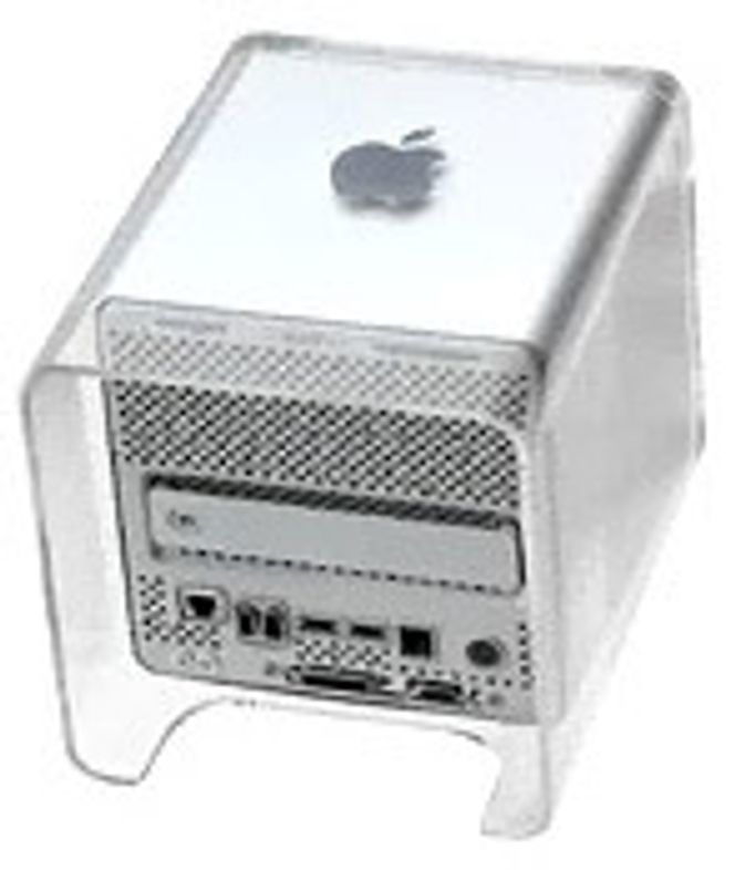 Apple Cube sett fra undersiden. Foto: Apple