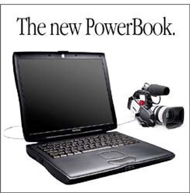 Apple Powerbook 'Pismo'. Illustrasjonsfoto: Apple