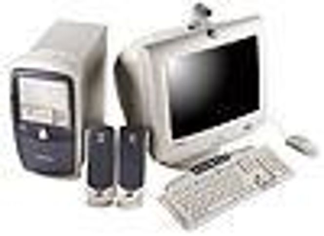 Stasjonær Compaq Presario-PC. Foto: Compaq