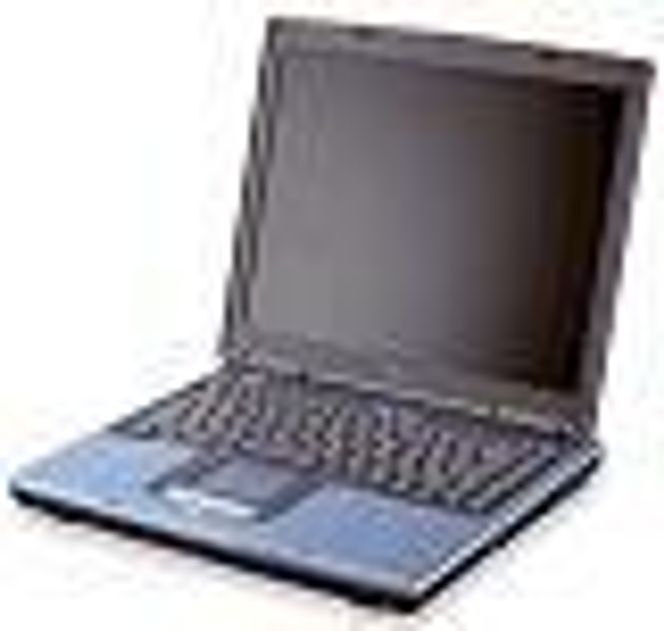 Fujitsu Siemens Amilo A-x600 bærbar PC for forbrukermarkedet, med AMD-prosessor. Foto: Fujitsu Siemens Computers