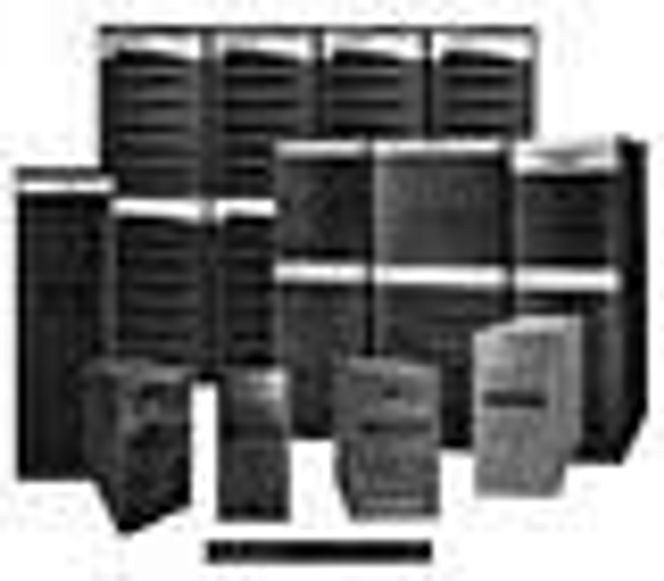 HP AlphaServer-produkter. Foto:  HP
