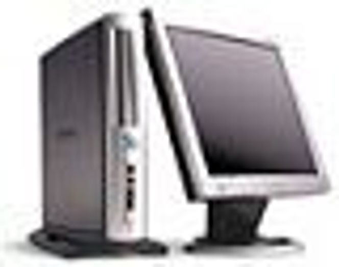 Compaq EVO stasjonær PC. Foto: HP