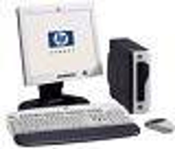 HP e-pc 42, en tynn PC med Pentium 4. Foto: HP