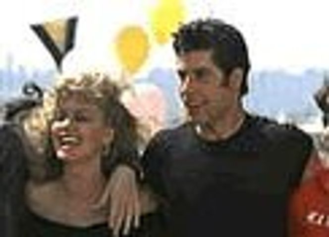 Fra filmen «Grease» i analogt format.