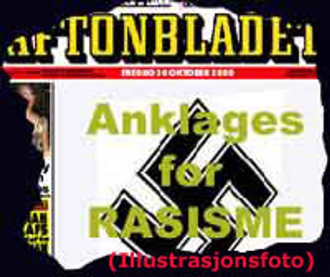 Manipulert forsidefaksimile: Aftonbladet beskyldt for rasisme. Illustrasjon:  Digi.no