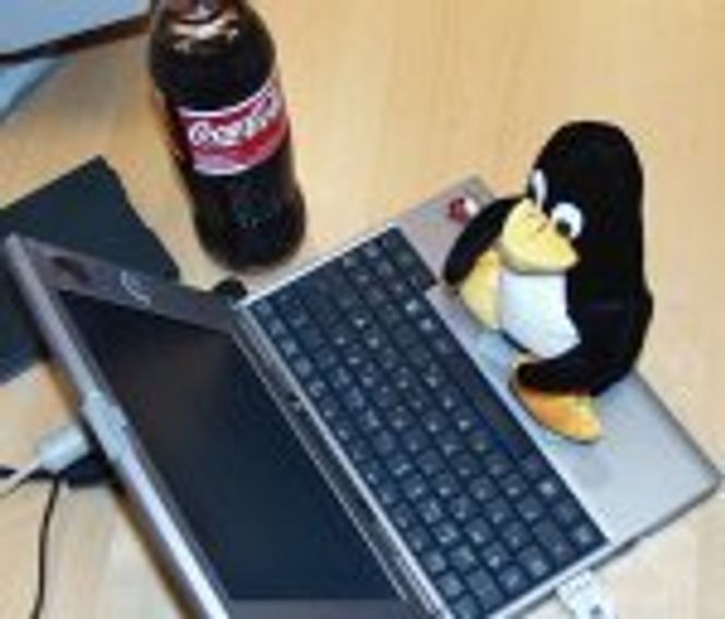 Tux bidrar.