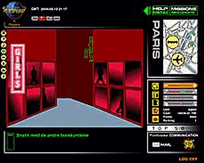 Nettspillet Pointbreaker: Ta en tur til Red Light District. Skjermbilde: Tangogruppen