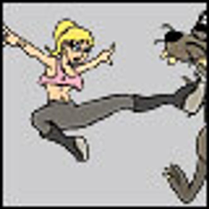 Nettspillet Fight Club på Spray.no. Illustrasjon: Spray.no