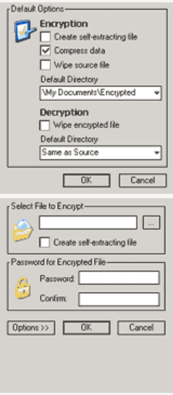 PrivateCrypto. Skjermbilde: Utimaco Safeware Norge