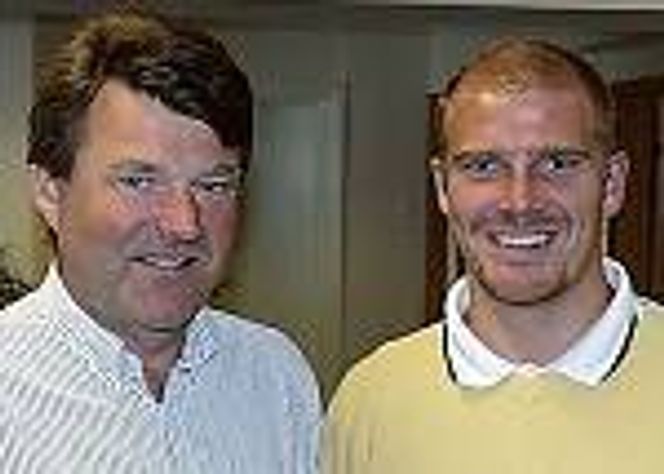 Sven Freberg og Svein Anders Aarsbog. Foto: Eirik Rossen