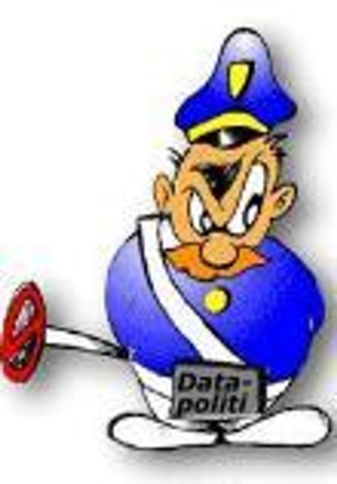 Datapoliti. Illustrasjon: Digi.no
