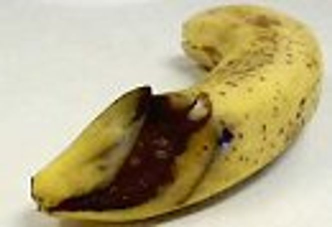 Råtten banan fra ICA Rett hjem. Foto: Therese Werenskiold
