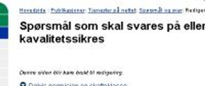 «Kvalitetssikring» hos Skatteetaten.