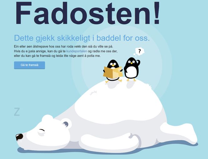 Man skjønner nok meningen selv om man ikke skjønner alle ordene. Utenlandske besøkende som forsøker å få klarhet i beskjeden ved hjelp av Google Translate, vil derimot slite. Faksimile: Aftenbladet.no