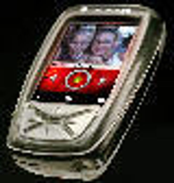 Neonode N1 med bilde. Foto: Neonode