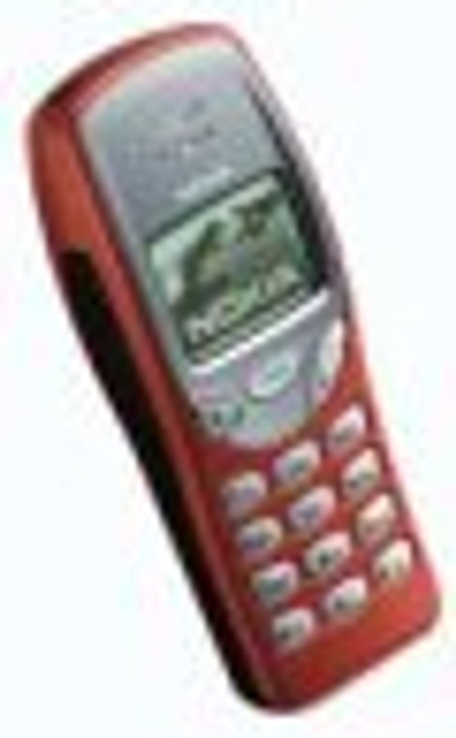 Rød Nokia 3210. Foto:  Nokia