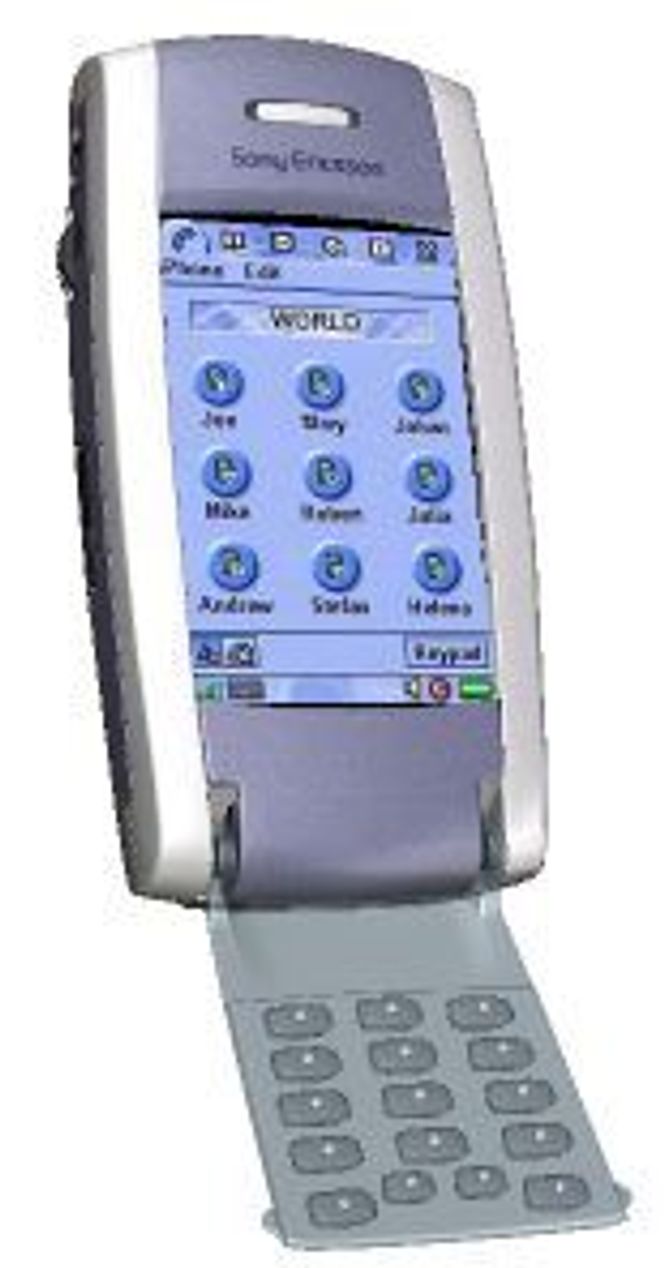 Sony P800. Foto: Sony