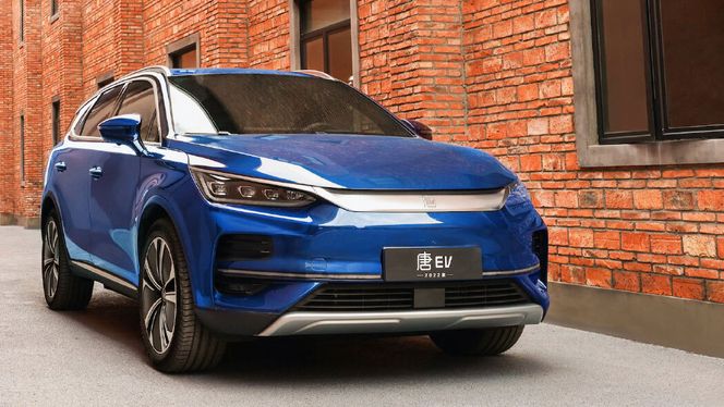Byd Tang har fått ny front. Foto: BYD/Weibo