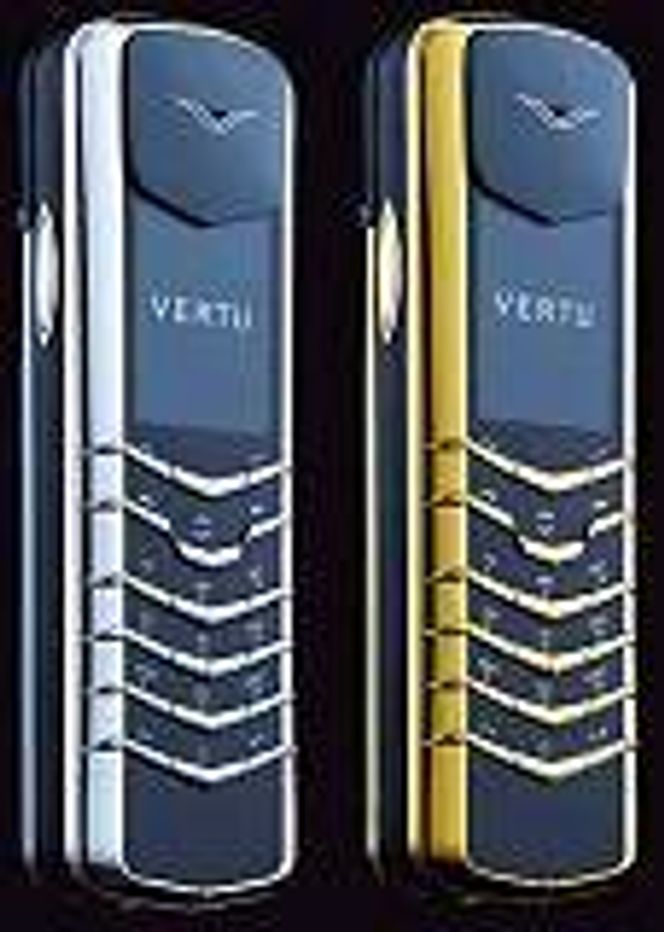 Vertu-mobilen fra Nokia. Foto: Nokia