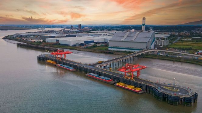 Søppelhåndteringsanlegget til Cory ved Themsen. Bilde: Cory Group