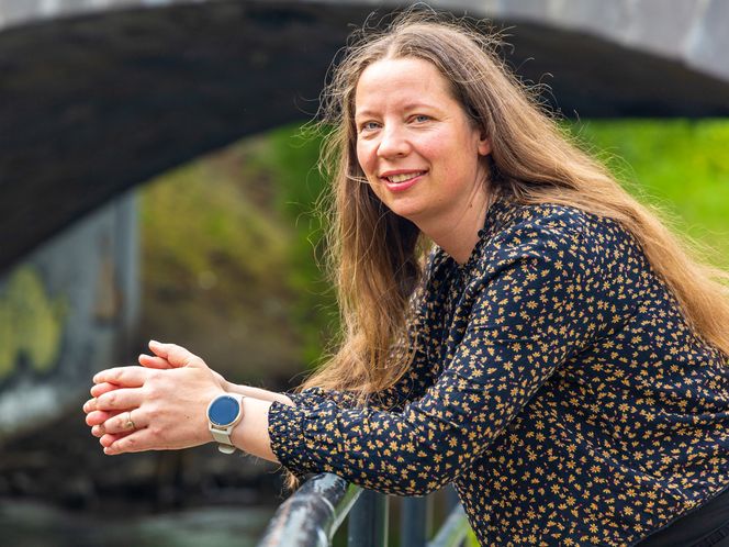 – Vi er opptatt av å prioritere det som er mest sårbart og nødvendig når vi rehabiliterer, og å bruke de rette metodene, sier funksjonsleder i Vann- og avløpsetaten, Kristine Flesjø. Foto: TUM Studio